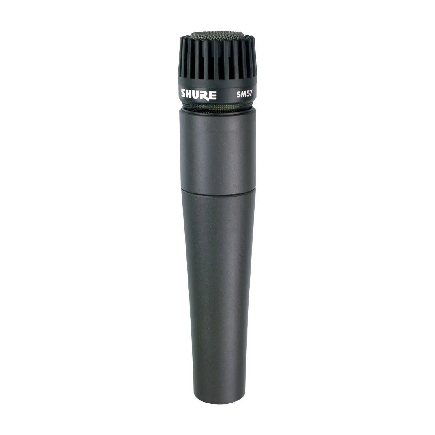 Shure SM57-LC Professional XLR Dynamic Cardioid Microphone - Rugged Build, Contoured Frequency Response for Snare Drums, Live Performance, Precision Sound Isolation, Presence Boost, Cut Through Mix