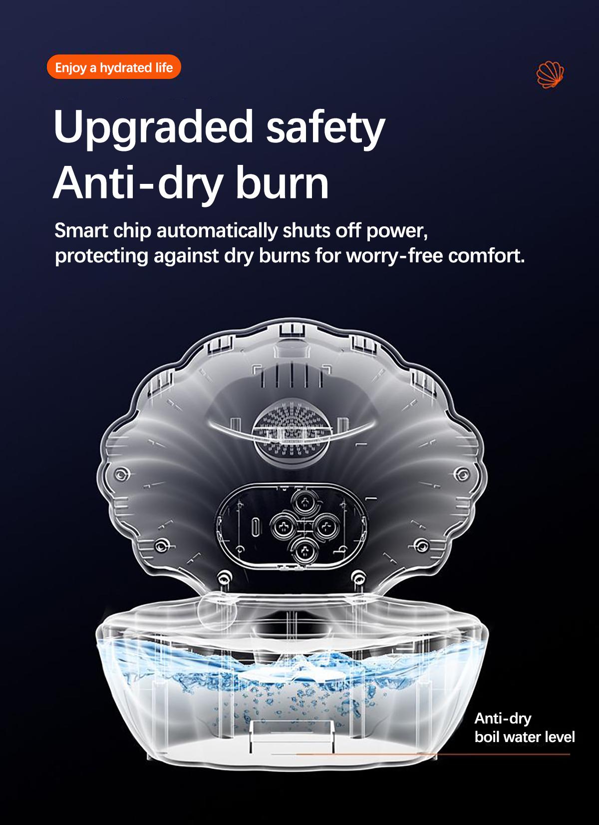 Smart 4-in-1 Water Drop Design Humidifier with Cool Mist Aromatherapy  7-Color LED Lights & Music Function for Bedroom Home Office Sweet Furniture Humidifier Disinfectant Remote ContDiffuser     handheld   diffuser flame fireplace mun  byn  humidifier