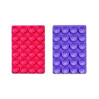 2pcs Rose red & purple