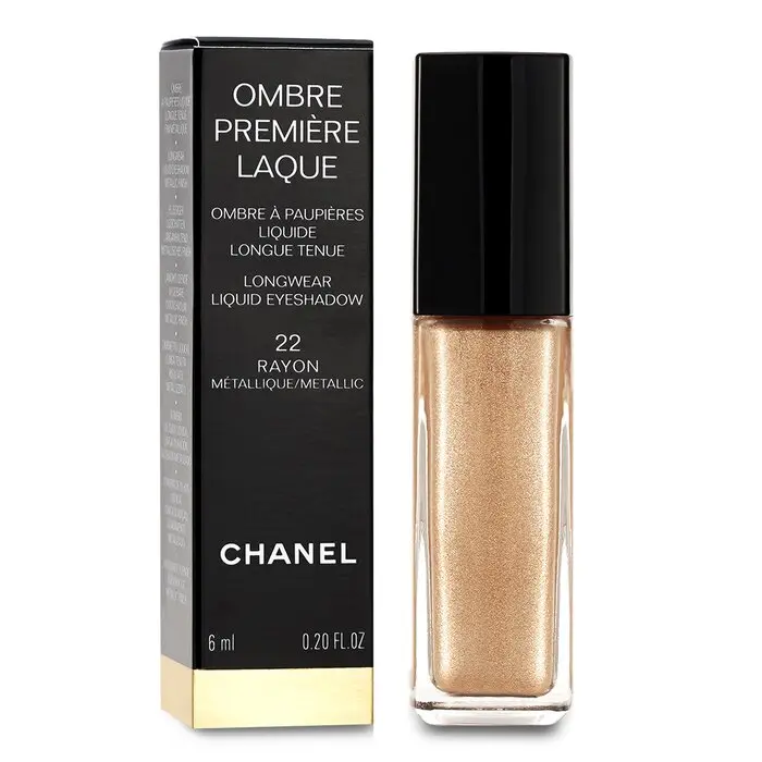 Chanel Ombre Premiere Laque Longwear Liquid Eyeshadow - #22 Rayon, Metallic Finish, Long Lasting, Ideal for Glassy Makeup Looks