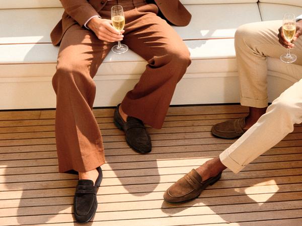 BRUNO MARC Men's Classic Penny Loafers Leather Dress Shoes Comfort Lightweight Slip-on Shoe SpringStatements Breathable Suede Featherlight Steps Tailored Comfort Stable Flexible - Footwear