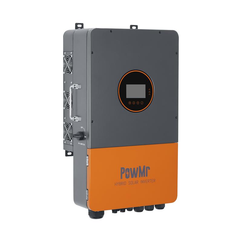 PowMr UL1741 12KW 48V Solar Inverter Hybrid ON/OFF Grid Split Phase 120 ...