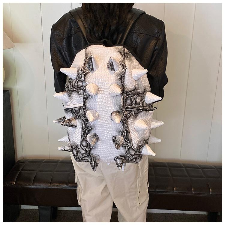 Cool Fried Street Hedgehog Casual Backpack