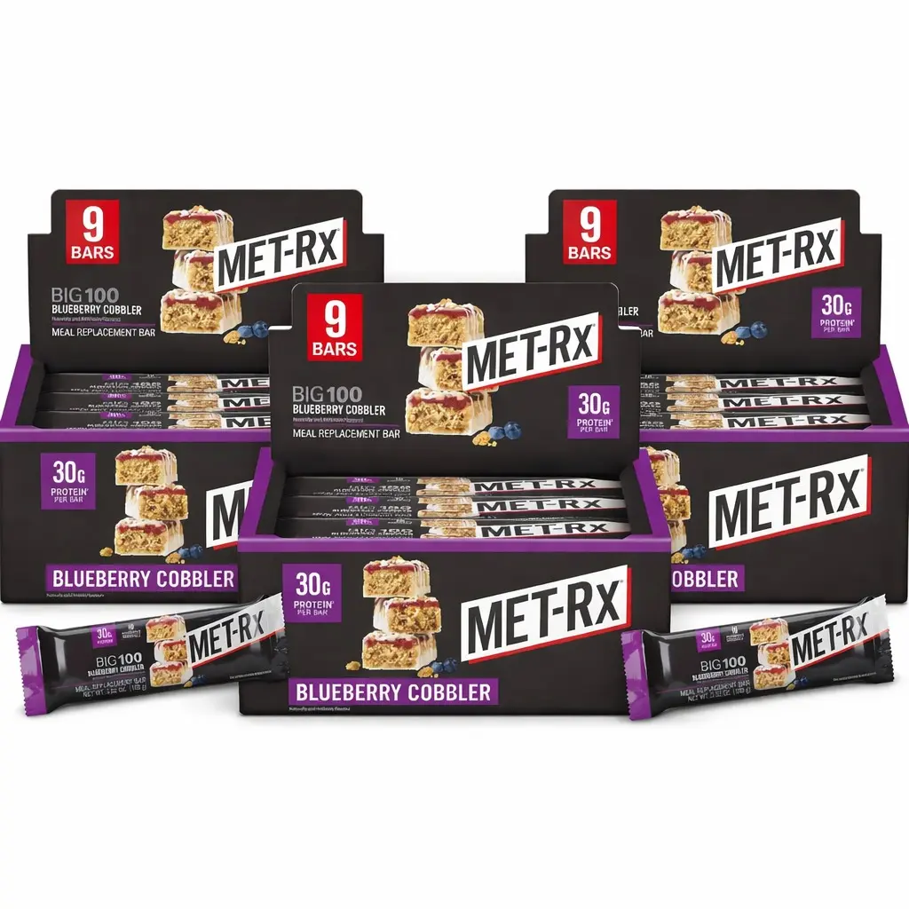 MET-Rx Blueberry Bundle! Protein Meal Replacement Bar