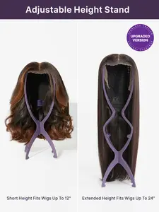 Live Only Free Gift Luvme Portable Wig Stand Durable Collapsible Wig Holder for All Wig｜Luvme Tools & Accessories