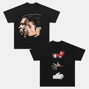 TYSON & JORDAN & JACKSON Graphic Tee Basketball Vintage Graphic Tees, Unisex Sport Top Shirt, Cotton Big Face Celebrity Tee, Gift For Him and Her