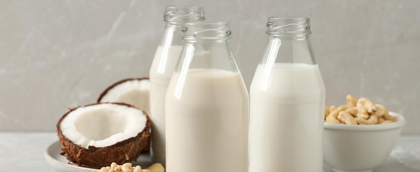 40oz Nut Milk Maker Machine - Multi-Functional Automatic Almond with 10 Blades, Plant-Based, Oat, Soy, and Dairy Free Beverages 12 Hours Timer/Delay Start/Self-Cleaning/Boil Water/Juice