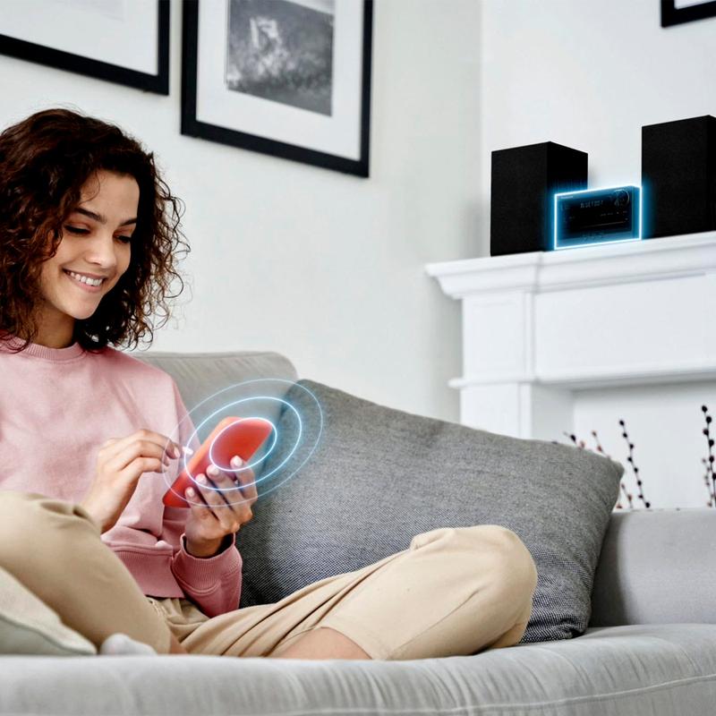 Panasonic Stereo System with CD, Bluetooth and Radio, 20W