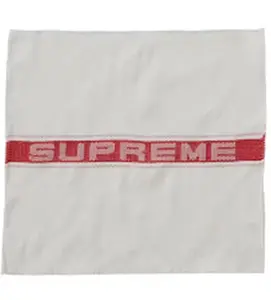 Supreme Shop Towel Red/White