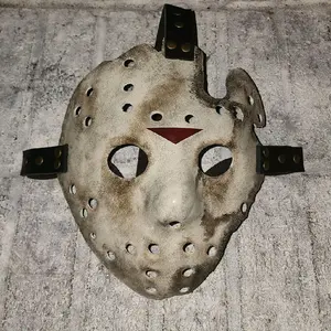 Friday The 13th Part 9 Jason Goes To Hell Jason Voorhees Mask Version 1  Halloween Cosplay Costume Accessory Collectible Horror Movie Memorabilia