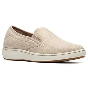 Clarks Cloudsteppers BreezeSky Zoe Casual Canvas Slip-On Shoe