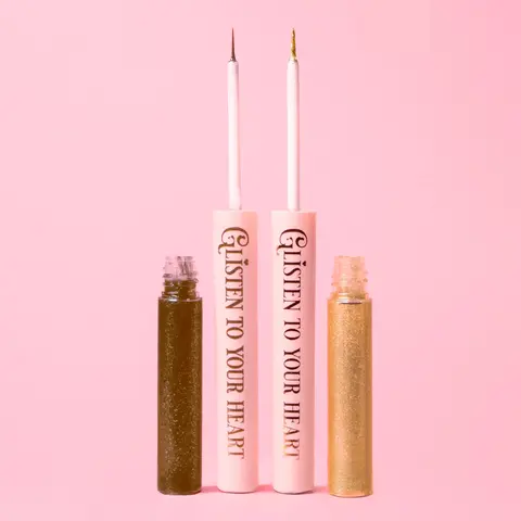 P.Louise Glisten To Your Heart Midnight Muse Glitter Liner Set