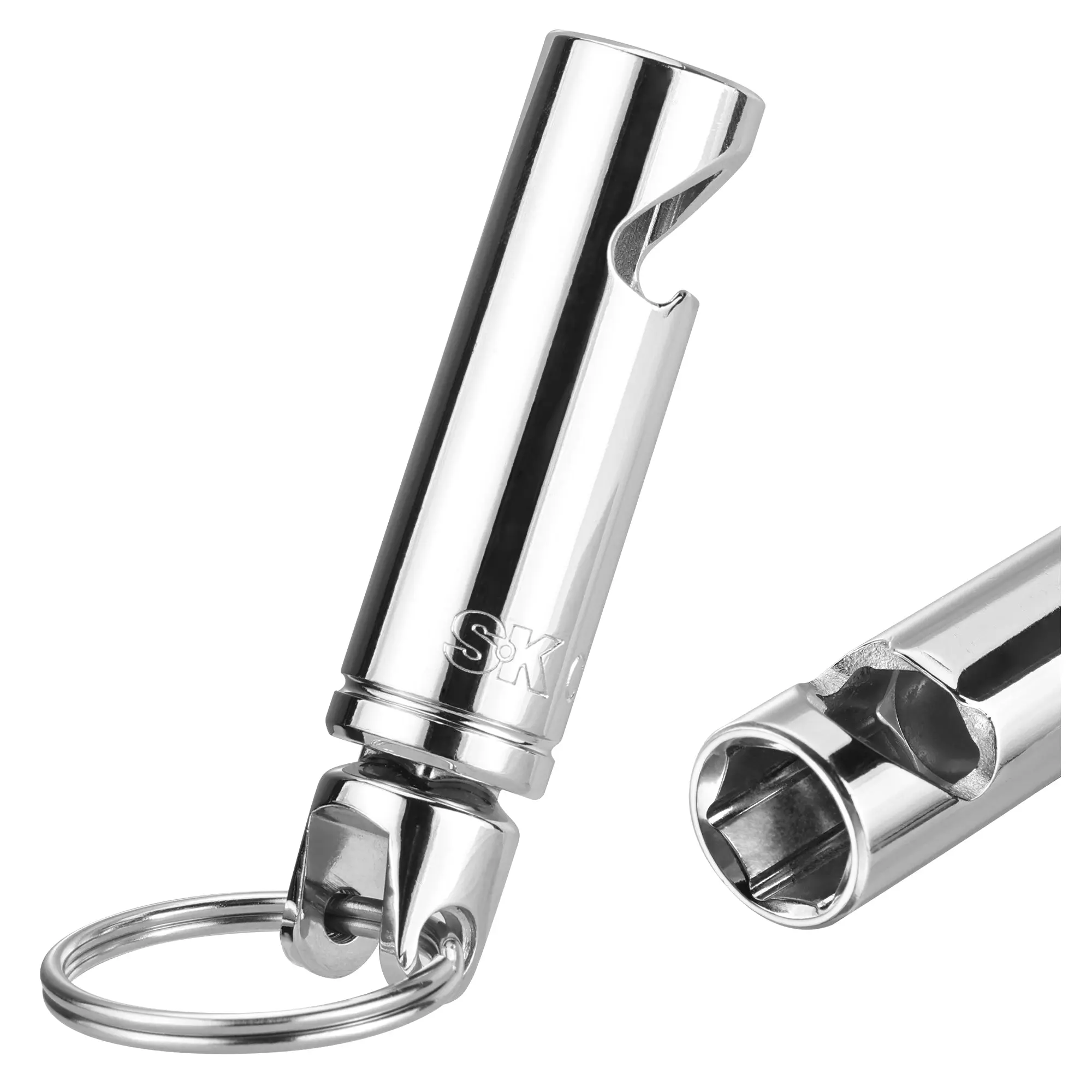 Lightweight Steel Socket Bottle Opener Keychain, Kitchen Utility Utensils, #SK03443, Shop