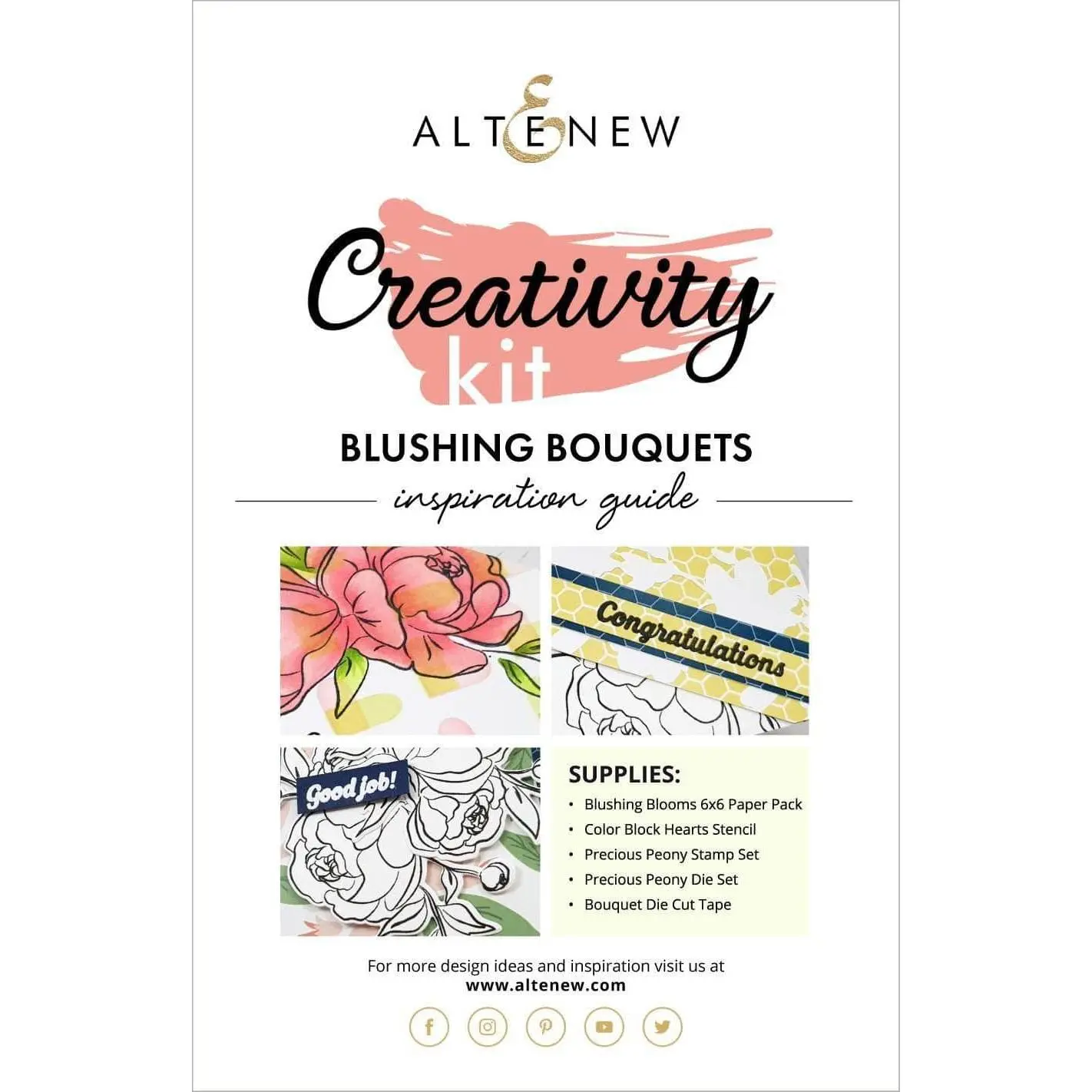 Blushing Bouquets Creativity Kit Inspiration Guide