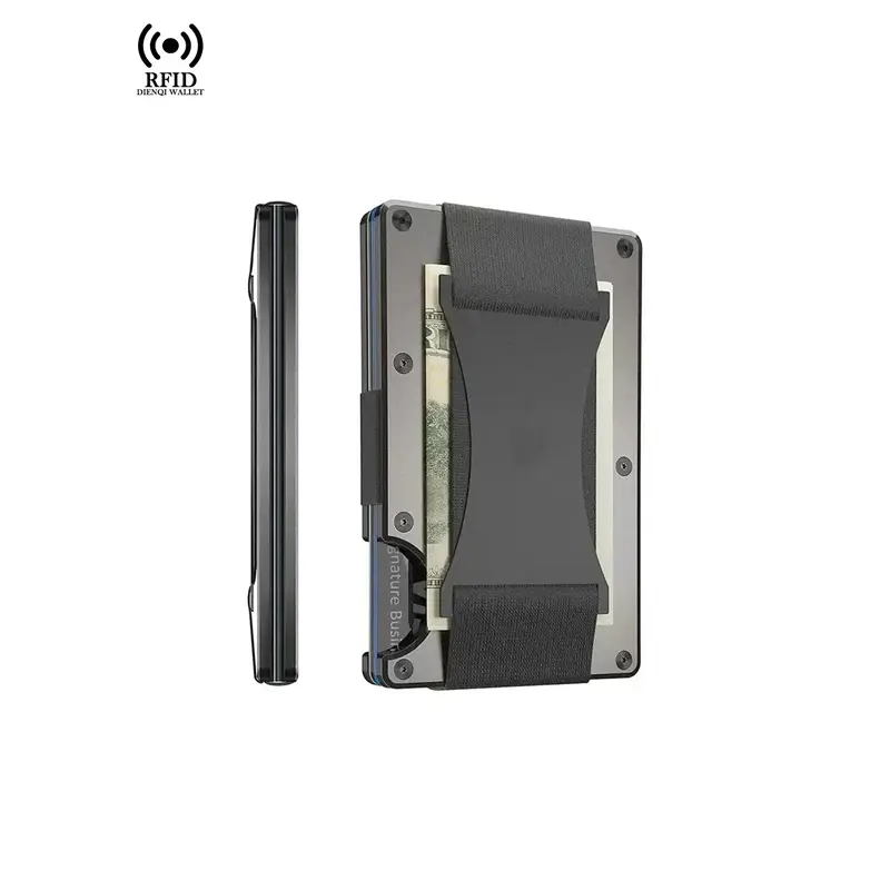 credit card holder for men metal - TikTok Shop