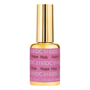 DND DC Gel Polish - 018 Violet Pink