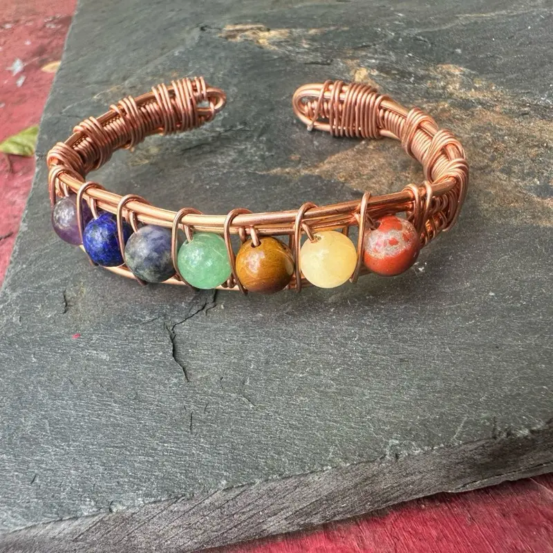 Juma CopperKing Creativity Weave Chakra CK Bracelet