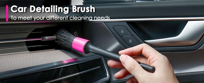 THINKWORK Pink Portable Vacuum Cleaner Kit with 8000PA Cordless Rechargeable Handheld Vacuum Cleaner, Gift for Women, High Power Accessories