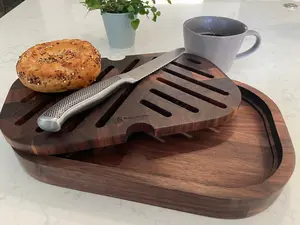 Crumb-Catching Bread Board