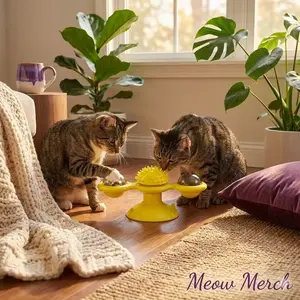 Rotating Windmill Cat Toy