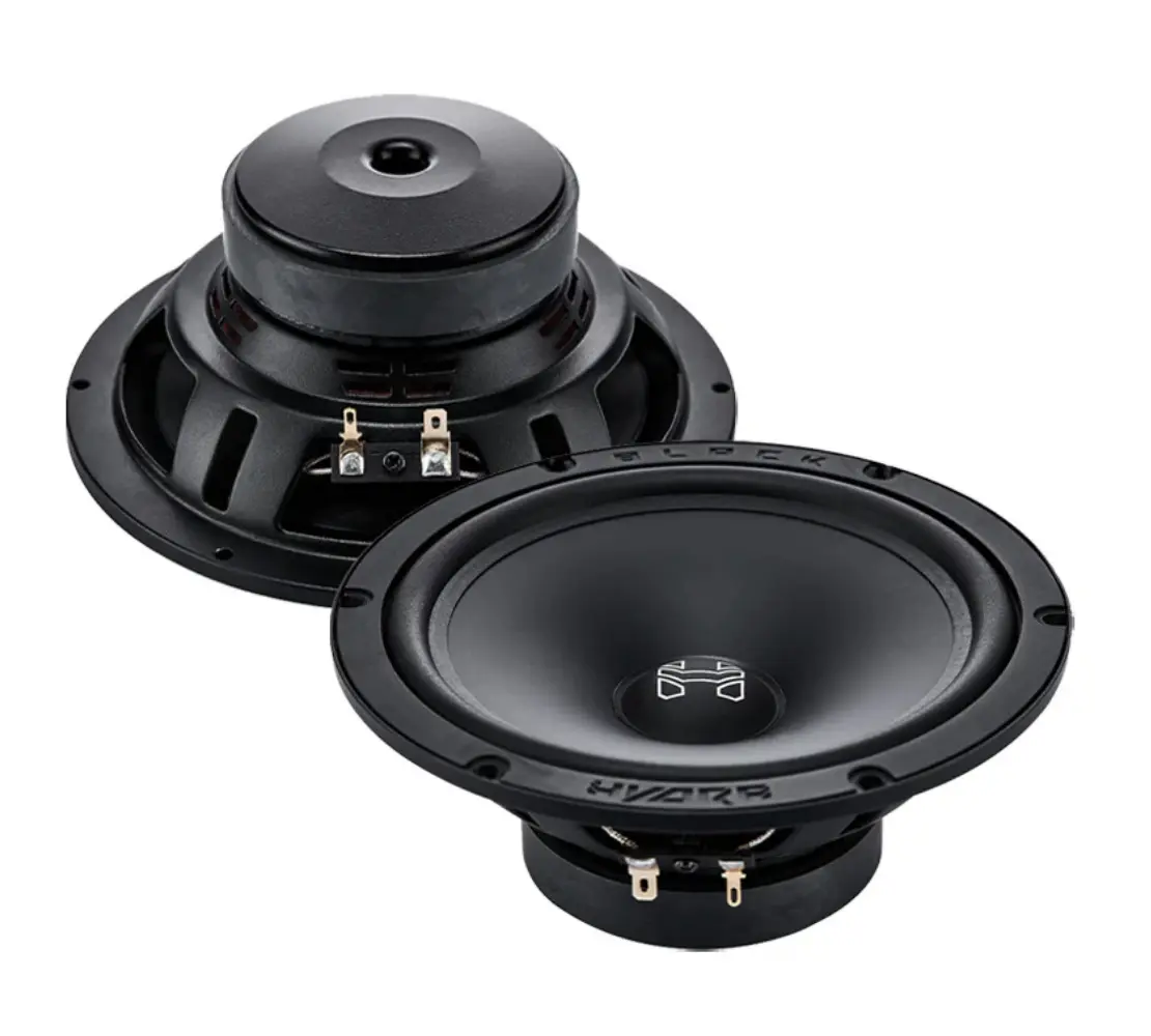 Deaf Bonce Black Hydra HDC‑2.23 V2 6.5″ 2‑Way Component Speaker System – 130W RMS / 270W Peak, 4‑Ohm