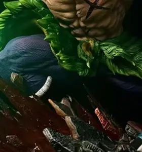 (Pre Order) Resin br0ly vs g0getaa Figure for Home Decoration Soft Stuffed Dinosaur