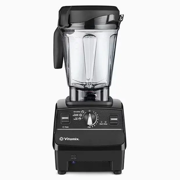 Vitamix 6500 Professional-Grade High Performance Countertop Blender - Black Blender Machine for Home Kitchen Shakes, 2.2 HP Motor, 64oz Container + Lid, 3 Presets, 120V, Low-Profile Smoothie Machine, High Performance Blender, Blender For Shakes