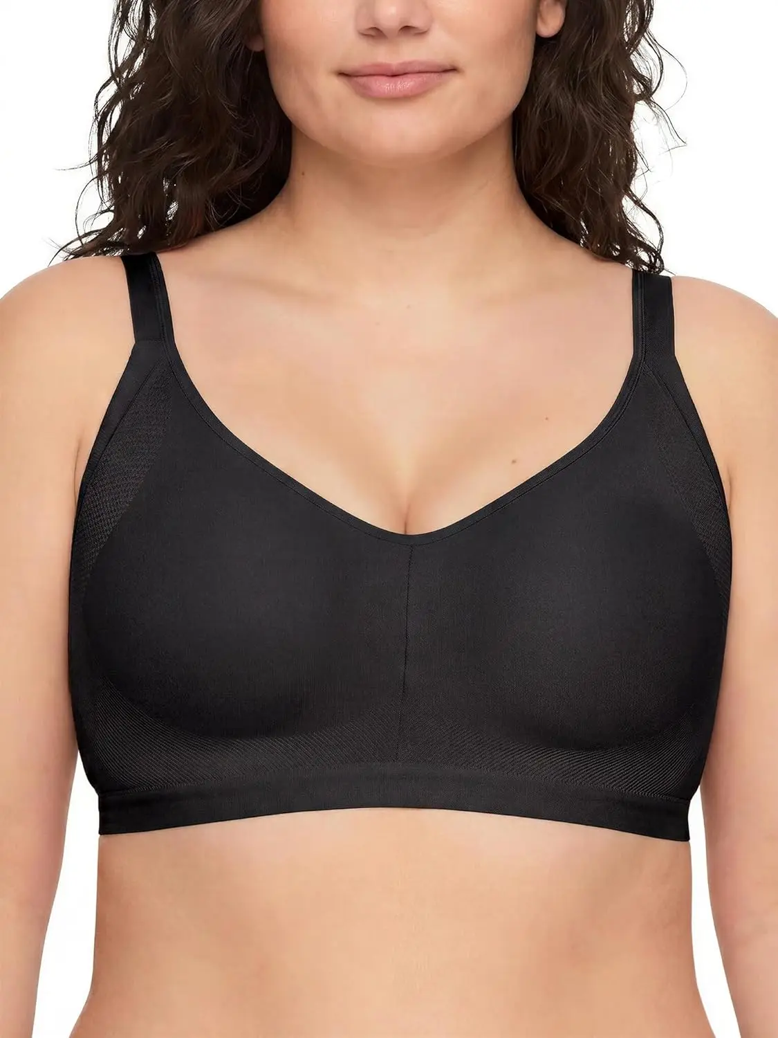 Warners Easy Does It Underarm-Smoothing with Seamless Stretch Wireless Lightly Lined Comfort Bra