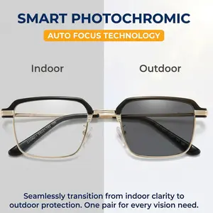 YJ-A-Auto-Adjusting HD Reading Glasses-Anti-Blue Light, UV Protection | Perfect for Work, Travel & Everyday Comfort