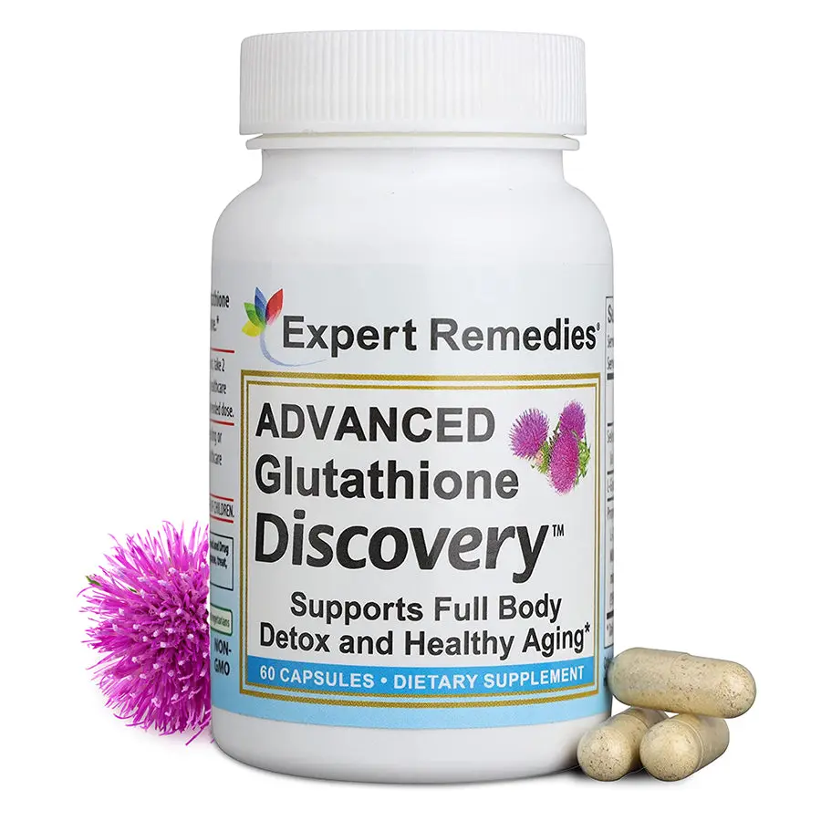 Advanced Glutathione Discovery with NAC ALA & Selenium for Antioxidant Support and Detox 60 Capsules Dietary Healthy