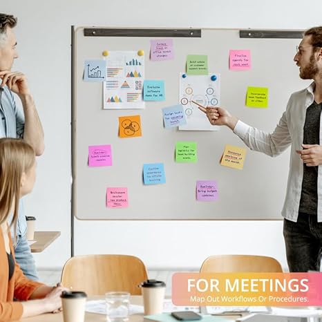 Sticky Notes, 12 Pads, 3x3 inches, Colorful Self-Stick Note Pads, Perfect for Office, Study, and Daily Life Organization - Soft Pastel