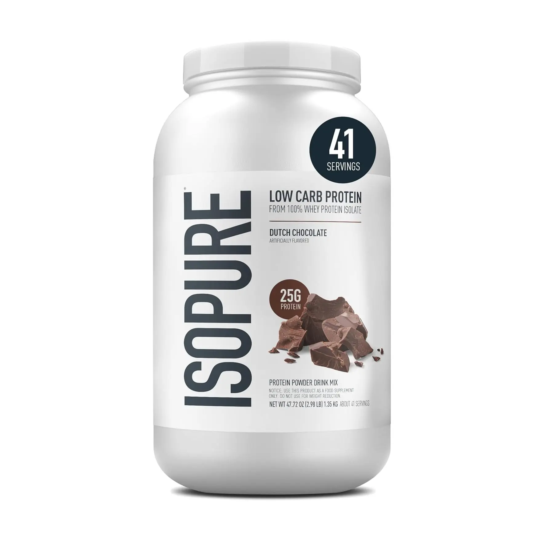 Isopure Zero/Low Carb Isolate 3Lbs  Fitness Supplement Protein