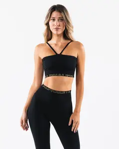 ALPHALETE Amplify Gemini Sports Bra - Black SE