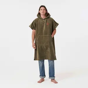 The Digs Extra-Warm Poncho - Green