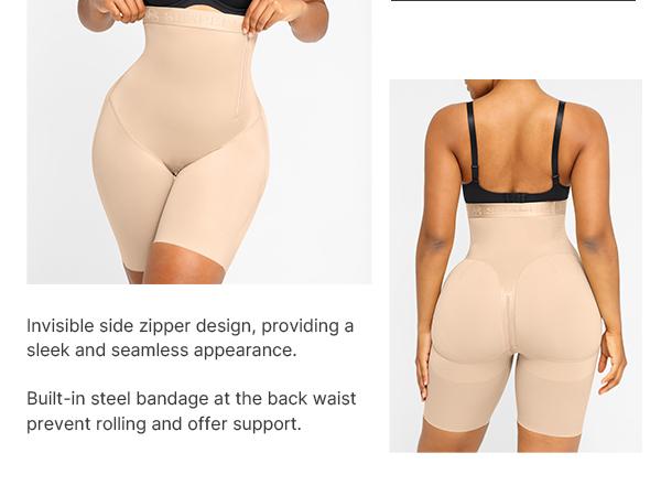 Shapellx AirSlim Butt-Lifting High Waist Logo Shorts Comfort Womenswear Shapewear