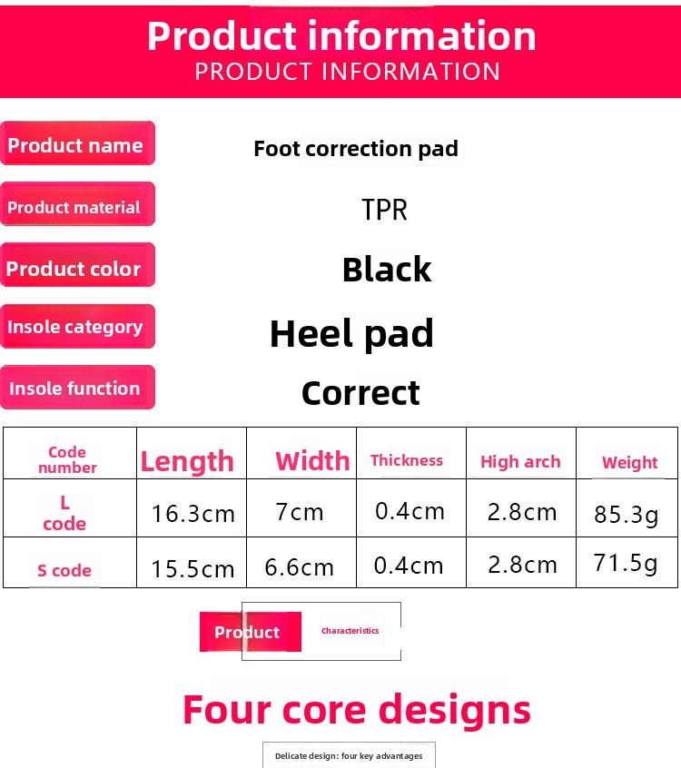 Flat Foot Orthopedic Insoles|   Correct Overpronation/Supination, X/O Leg Deformities & Toe Gait