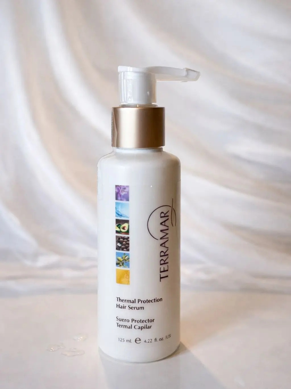 Terramar Thermal Protection Hair Serum, Haircare Treatment with Heat Guard and High-Temperature Shield