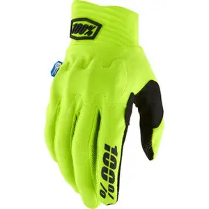 100% Cognito Smart Shock Motorcycle Gloves - Impact Protection Touchscreen