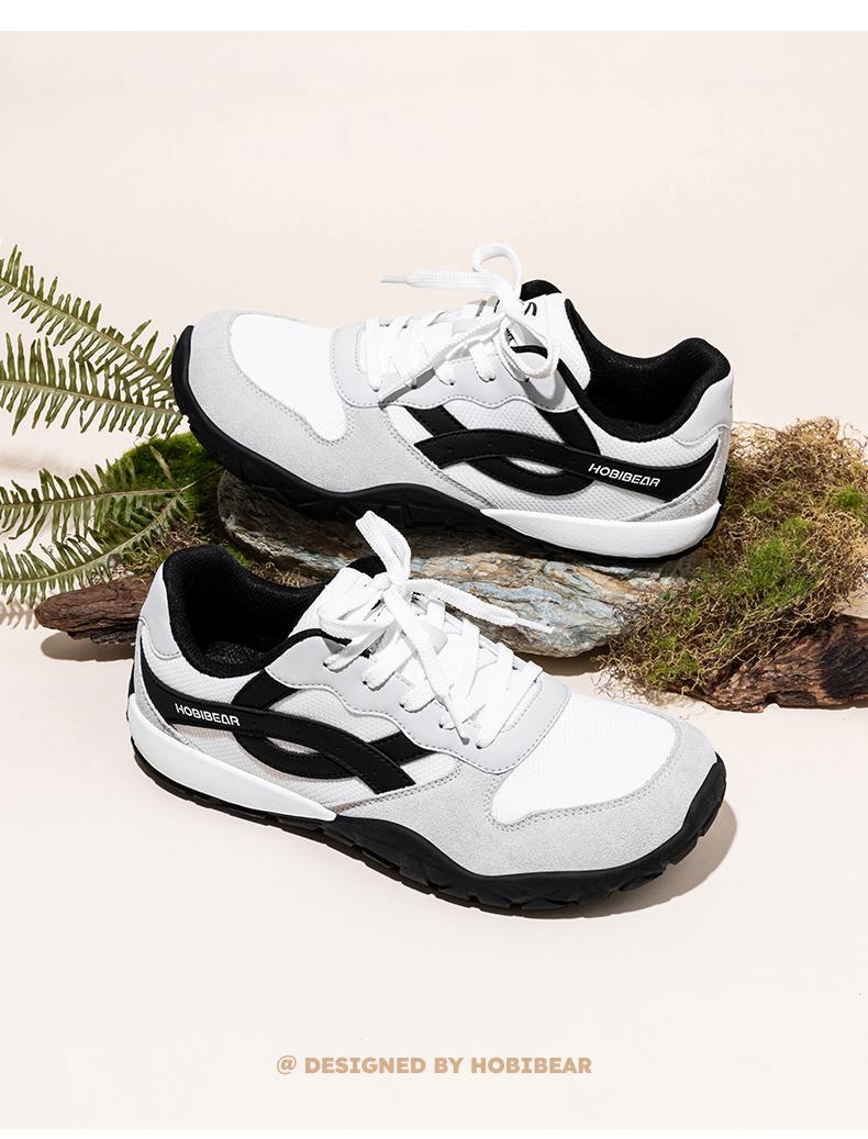 HOBIBEAR Wide-Head Shoes for Spring/Autumn: Durable Casual Shoes, Lightweight Hiking Wide-Fit Footwear, Comfortable for Wide Foot Pads, Suitable for Everyday Wear