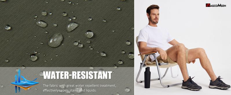 MAGCOMSEN Men's Hiking Cargo Shorts 9" Quick Dry Lightweight Summer Casual Shorts for Men Work Golf Outdoor 5 Pockets Outdoorfun