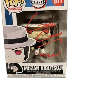 Funko Pop Muzan Kibutsuji 871 Demon Slayer Signed By Greg Chun
