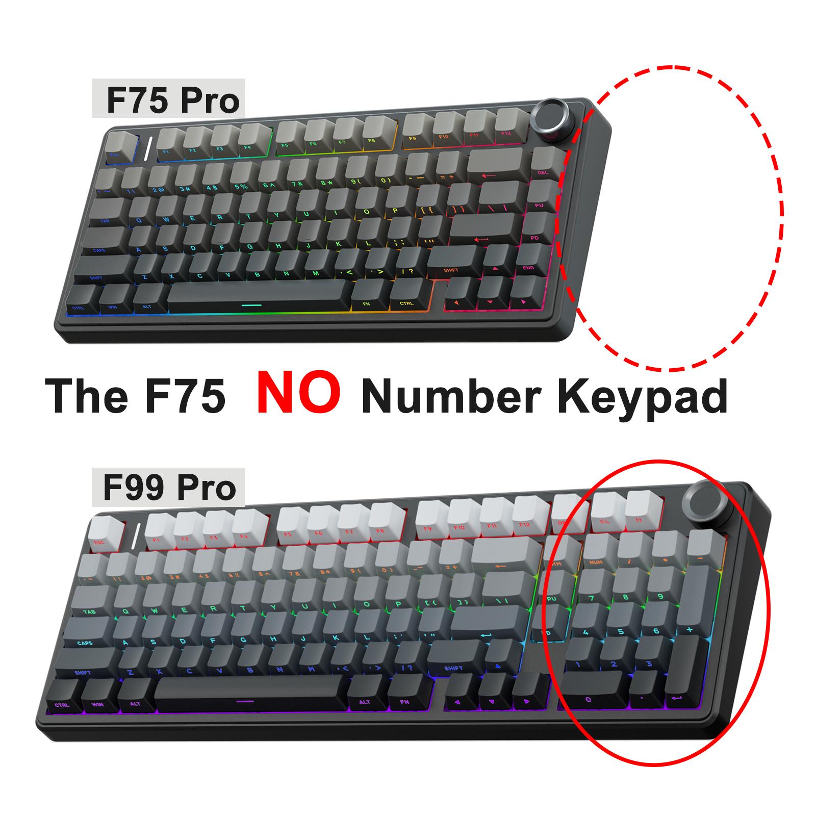 OFFICIAL AULA F75 Pro Wireless Mechanical Gaming Keyboard, 75% Hot-Swappable, USB Charging, RGB Backlight, PBT Side-Printed Keycaps, Multimedia Scroll Wheel, Creamy Keyboards PC accessories TikTokShopfalldealsforyou OFFICIAL AULA F75 Pro Wireless Mechanical Gaming Keyboard, 75% Hot-Swappable, USB Charging, RGB Backlight, PBT Side-Printed Keycaps, Multimedia Scroll Wheel, Creamy Keyboards PC accessories TikTokShopfalldealsforyou