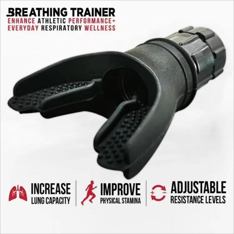 Comfort Breathing Exercise Tool, AdjustableRespiratory Resistant, Portable Lung CapacityAbdominal Breathing Trainer,  Fall GiftGym Accessories, Running Essentials