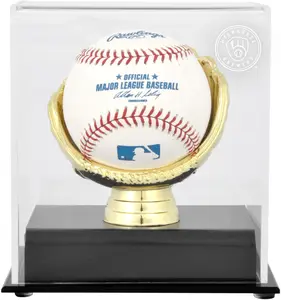 Milwaukee Brewers Gold Glove Single Baseball 2020-Present Logo Display Case