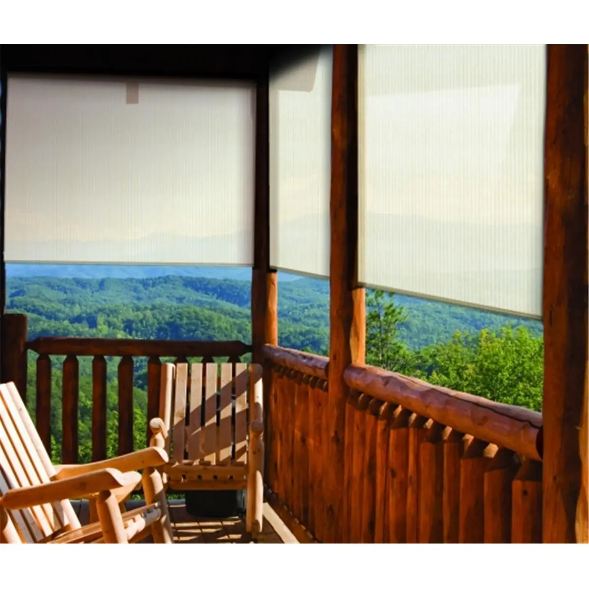 Coolaroo 799870 4 ft. x 6 ft. Sesame Exterior Roller Sunshade, Anti-UV, Fade-Resistant, Privacy Protection, Sun-Resistant, UV Defense Blinds, Anti Uv Blinds