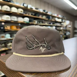 The Antler Rope Hat - Brown/Khaki