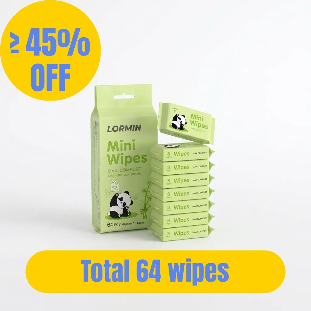(Flash Sale) mini Wipes,Mini Travel Friendly Pack,Ultra Soft Facial Towel for Skincare & Face Cleansing, Wet & Dry Use, Biodegradable, Gentle for Sensitive Skin, Multi Pack, Summer Wins
