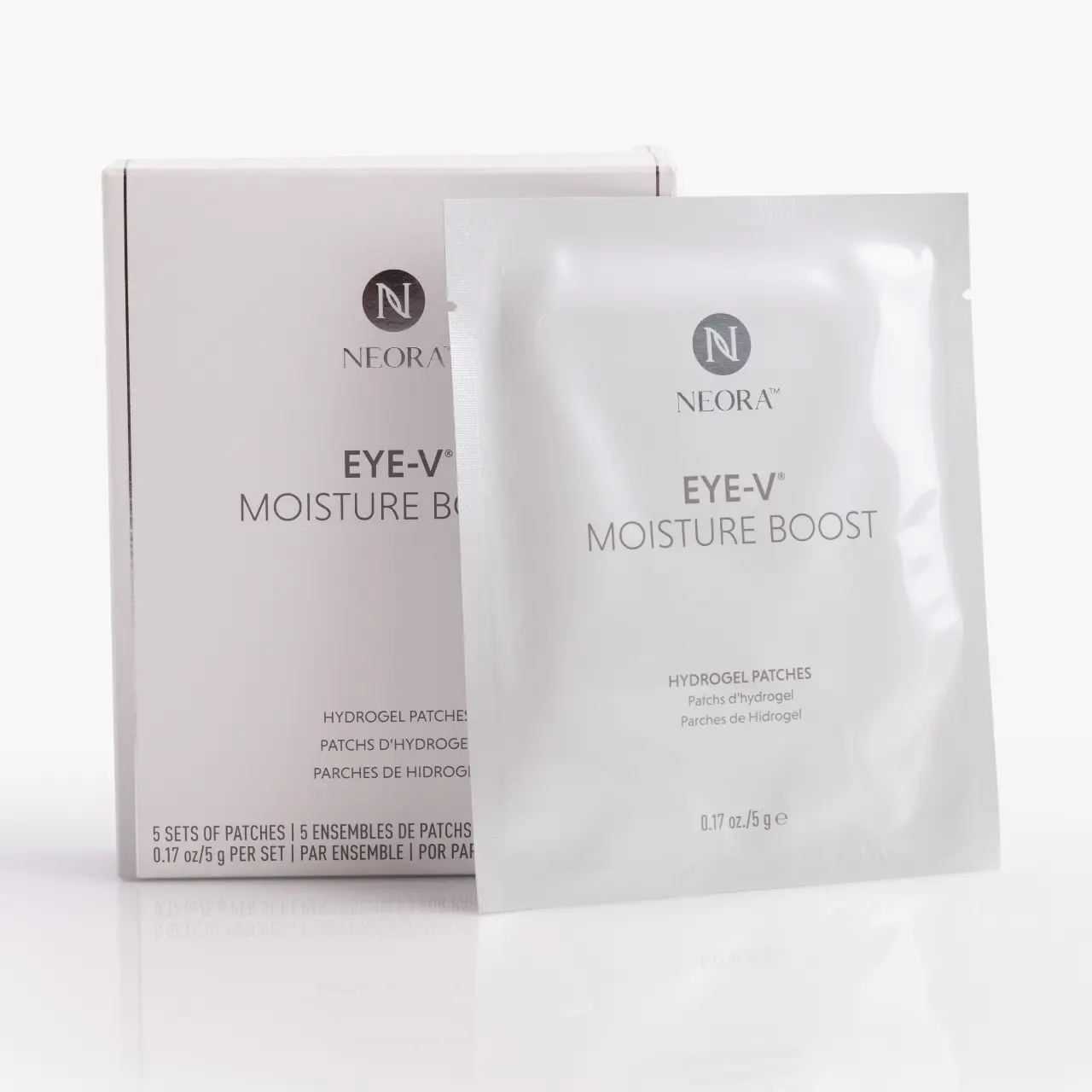 Eye-V™ Moisture Boost Hydrogel Patches Under Eye Care Hydrate Moisturizer Smoothing