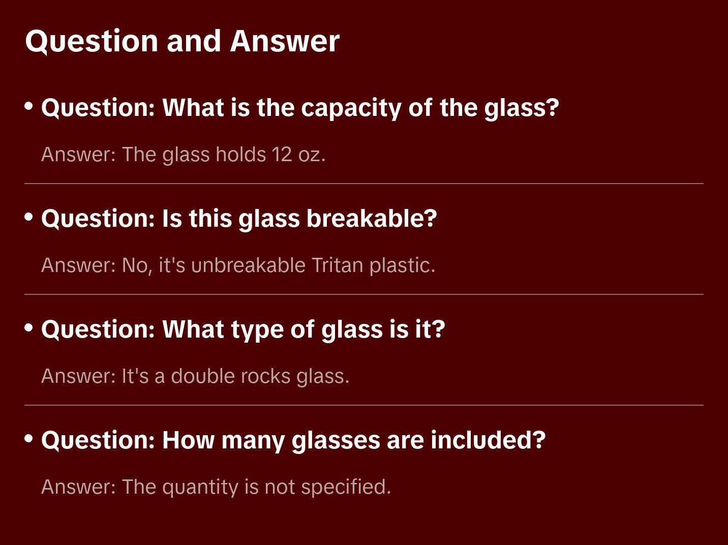 Caliber Double Rocks 12 oz.