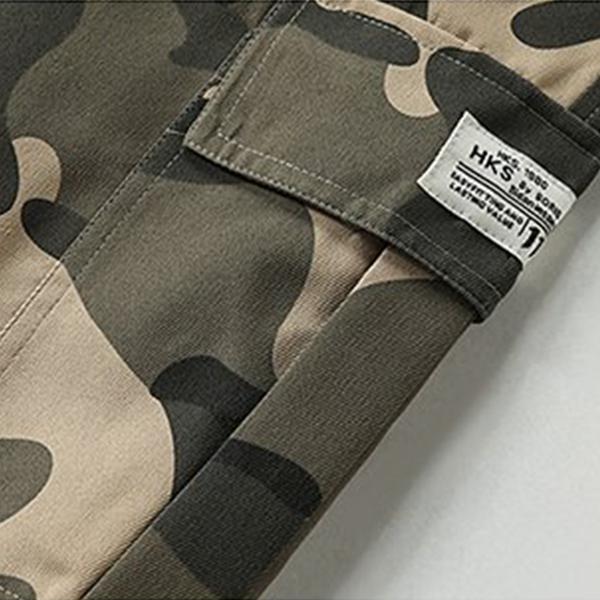 Men's 3-Pack Camo Cargo Shorts – Multi-Pocket Design, Drawstring Waistband, Casual Streetwear Shorts, Perfect for Everyday Wear & Urban Styling